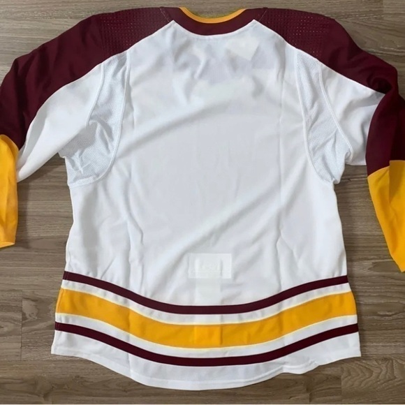 Arizona State ASU NCAA Adidas Hockey Jersey Made In Canada Size 54 NWT GU2860 - Picture 4 of 5